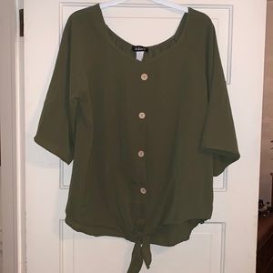 Tie Front Tunic